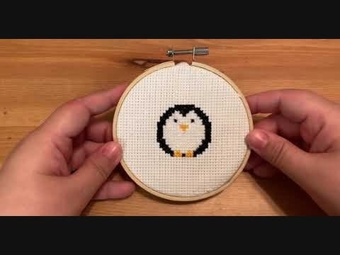 Jessica at TFML will teach you the basics of cross-stitch and show you how to make a super cute penguin!