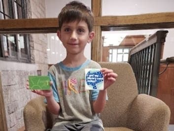 Join Elliot and over 7,400 Western Springs neighbors: add a Thomas Ford Memorial Library card to your wallet and apps.