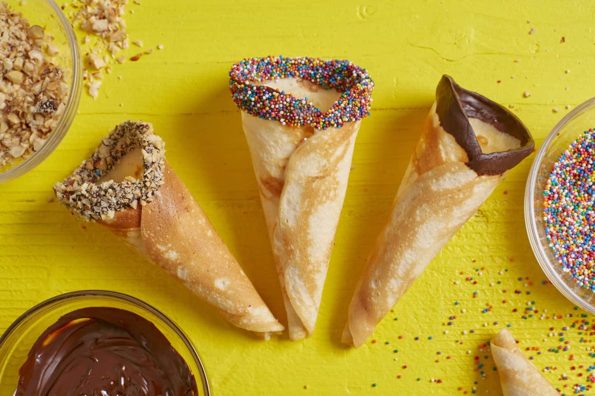 Homemade Ice Cream Cones