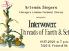 “Interwoven” concert artwork