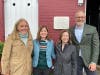 Nassau County Legislator Delia DeRiggi-Whitton, BPF Co-President Kim Keiserman, Nancy Comer, BPF Co-President John Keiserman 