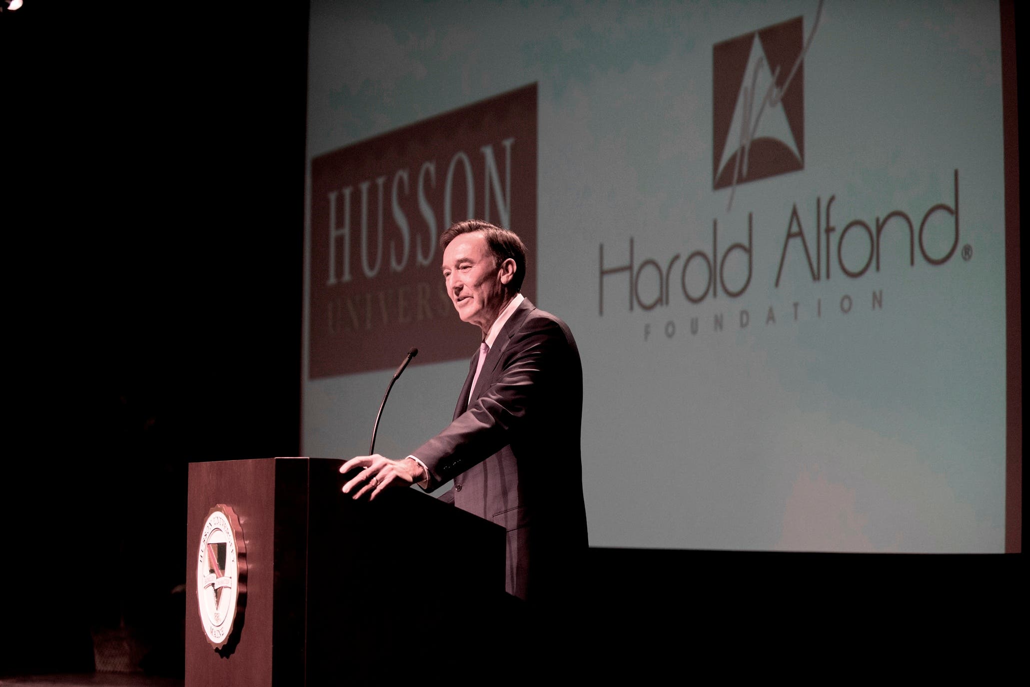 Greg Powell of the Harold Alfond Foundation