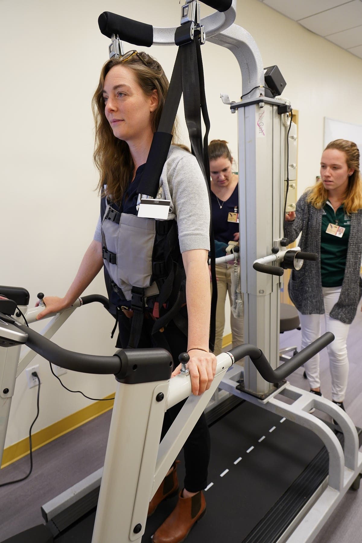 Husson Physical Therapy Students at Marshall Road Facility