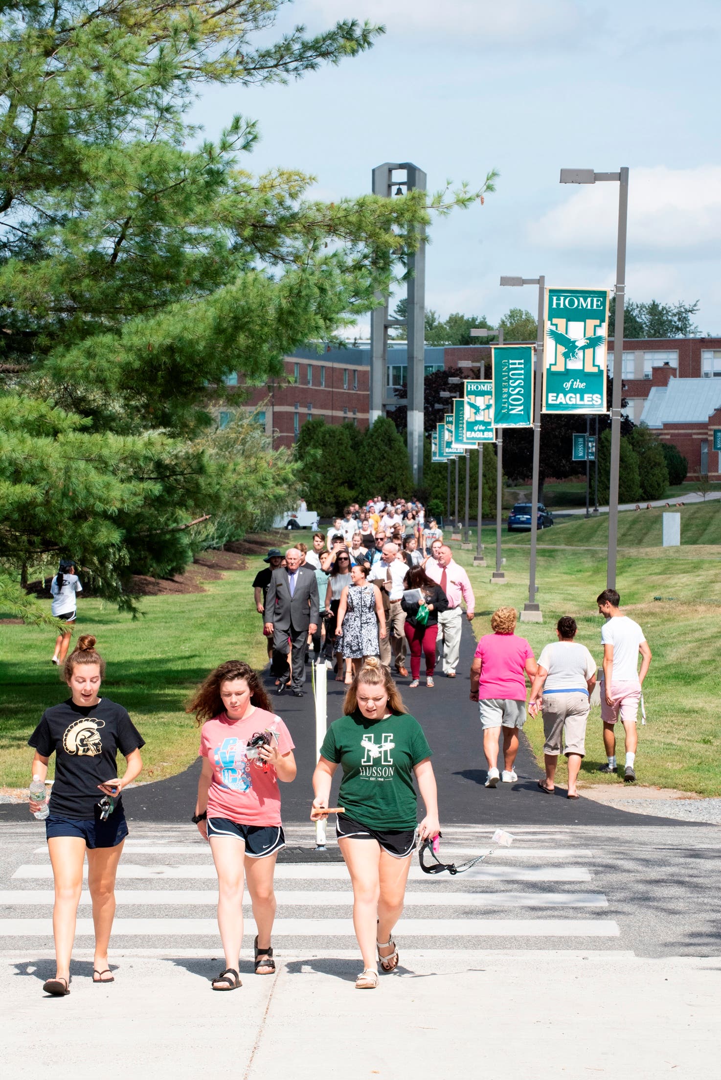 Husson University Students Coming to Convocation