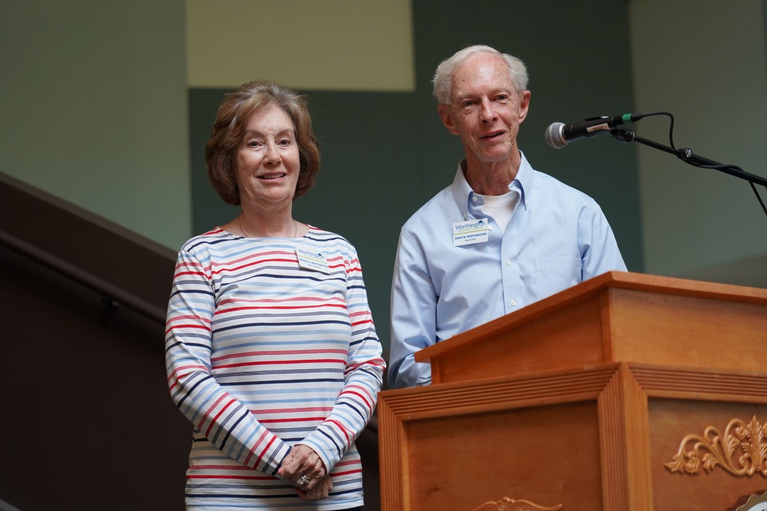 David and Beverly Worthington