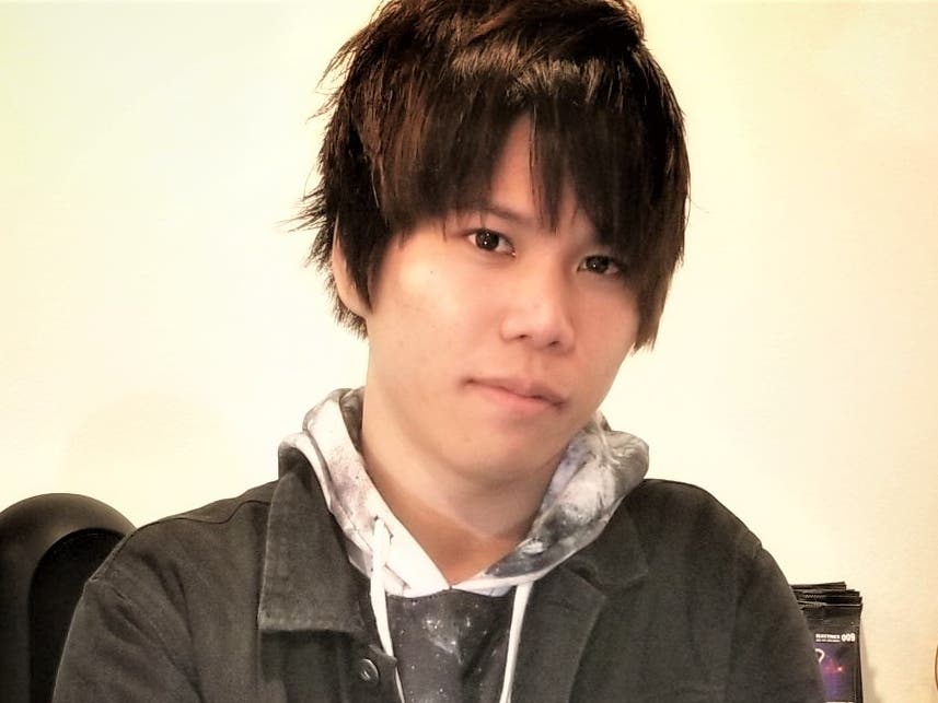 Guitarist Kazuki Tokaji of alternative rock band Circle the Earth.