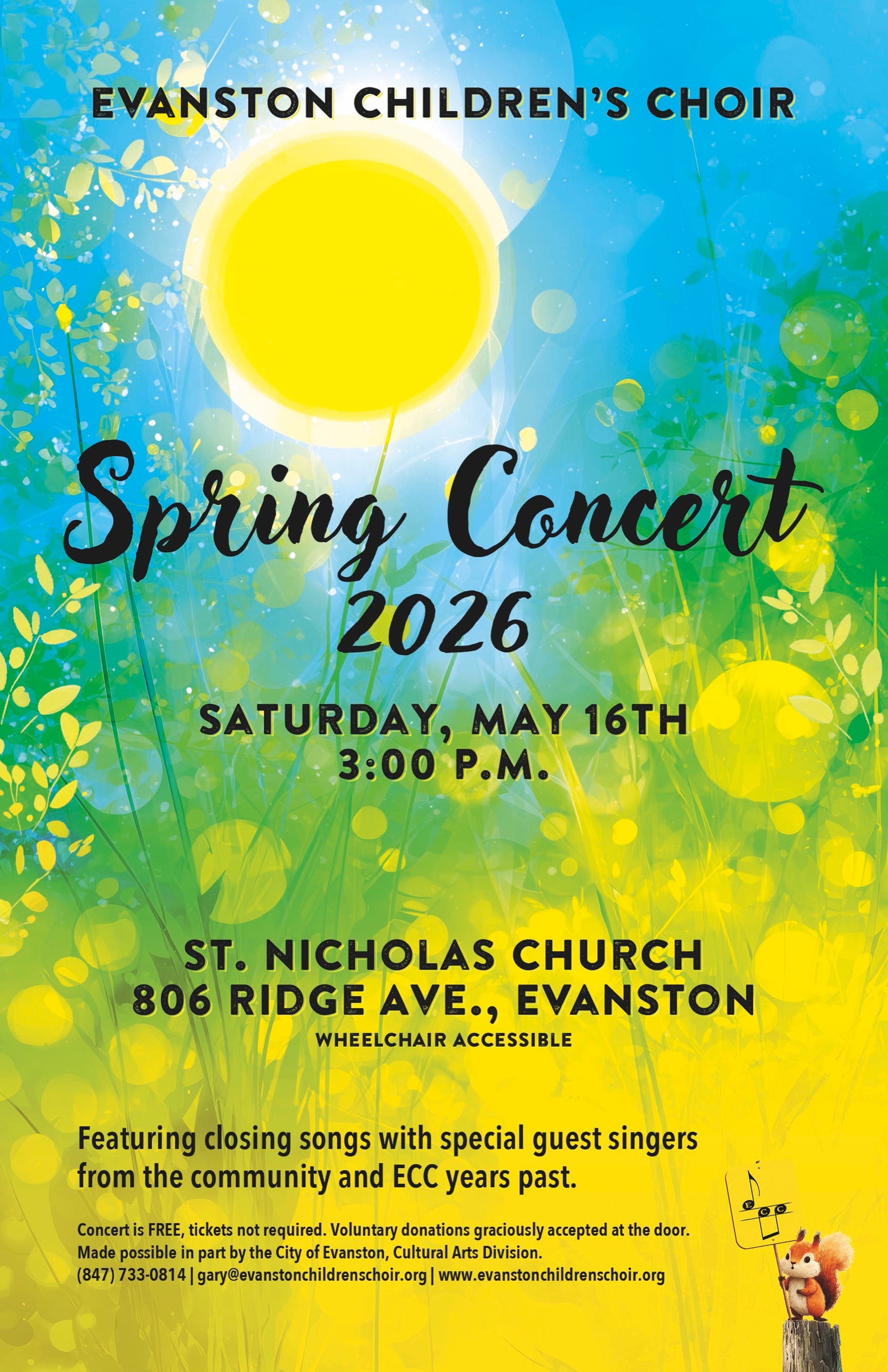 Evanston Children's Choir Spring Concert 2026