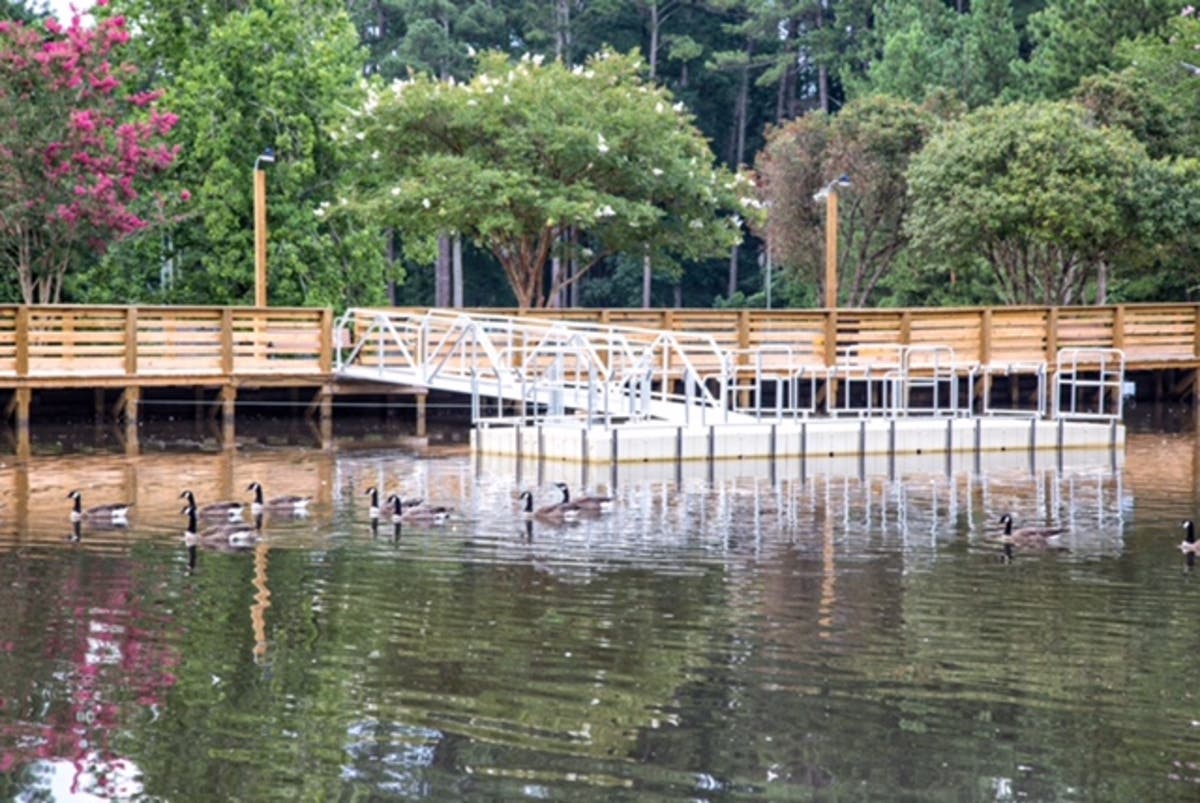 Dupree Park Boardwalk, Fishing Pier Opens To Public Woodstock, GA Patch