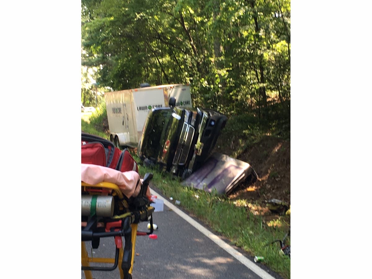 2 Ejected When Truck Overturns In Cherokee County Crash | Canton, GA Patch