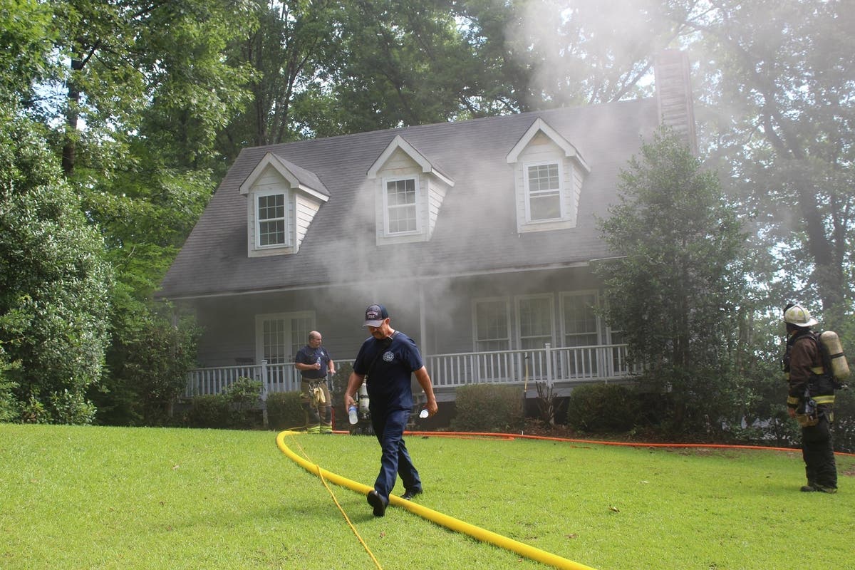 Fire Damages Home In Woodstock | Woodstock, GA Patch