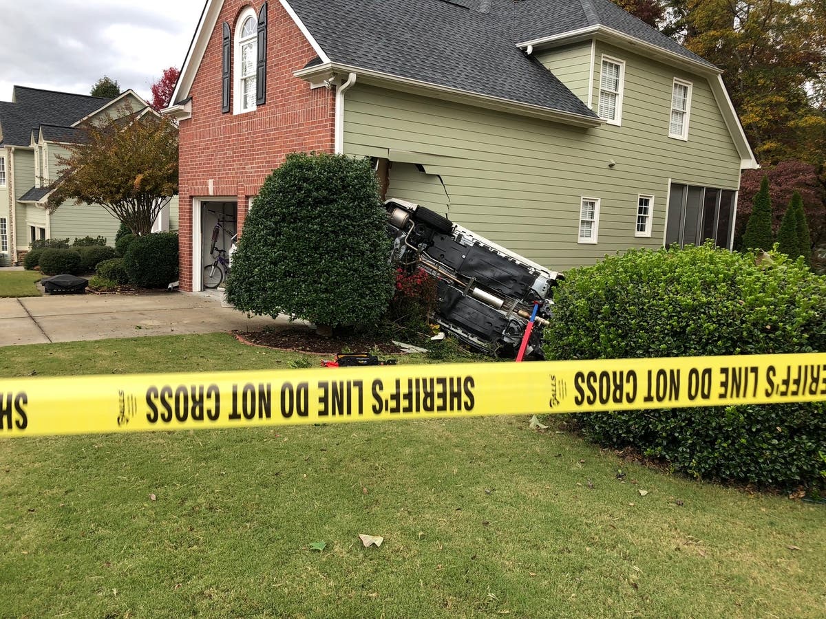 Driver Crashes Into Home In Woodstock Woodstock, GA Patch