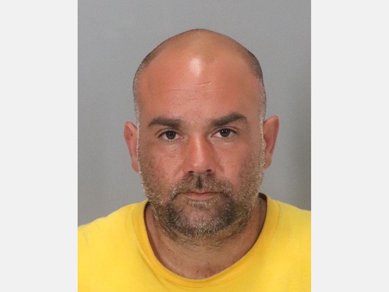Fermin Anthony Aragon, 39 of Palo Alto, is accused of exposing himself to two women, and throwing a rock at one of them, police said.
