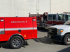 The kittens were living in the hose compartment of a fire engine truck at the San Mateo Consolidated Fire Department’s training facility in Foster City, 
