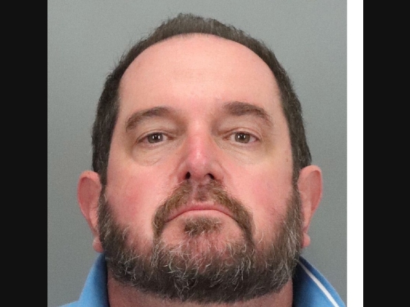Alan Viarengo, a 55-year-old Gavilan College math teacher, allegedly fired off a barrage of threatening letters to Santa Clara County Health Officer Sara Cody containing language and symbols authorities say are associated with the "boogaloo" movement. 