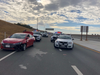 Deputies were able to use spike strips to immobilize the suspect’s vehicle, and after driving on her vehicle's rims, Matthai eventually stopped her vehicle on the Mission Boulevard off-ramp in Fremont, deputies said. 