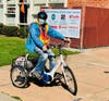 Kinney believes the battery-assisted tricycle can benefit other seniors who wish to remain active but are concerned about balance issues.