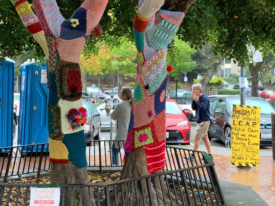 The project was created in an effort to create a sense of community when residents were getting used to social distancing amid the pandemic.