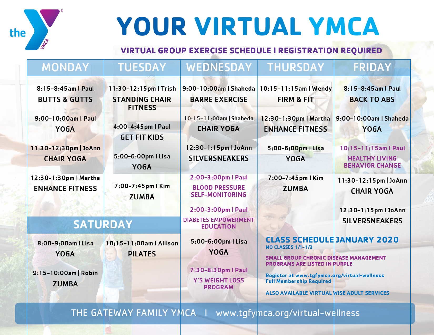 Your Virtual YMCA