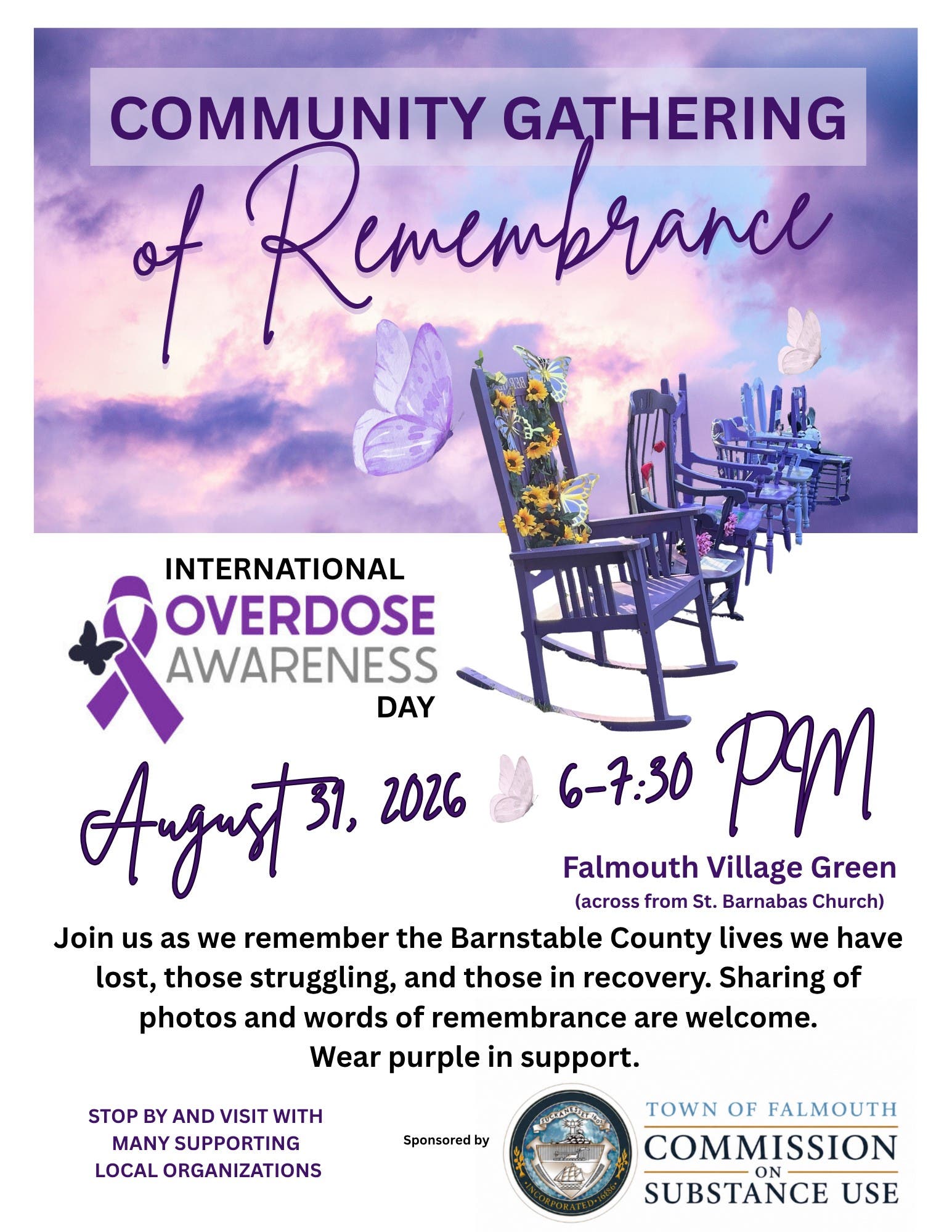 Overdose Awareness Day observance