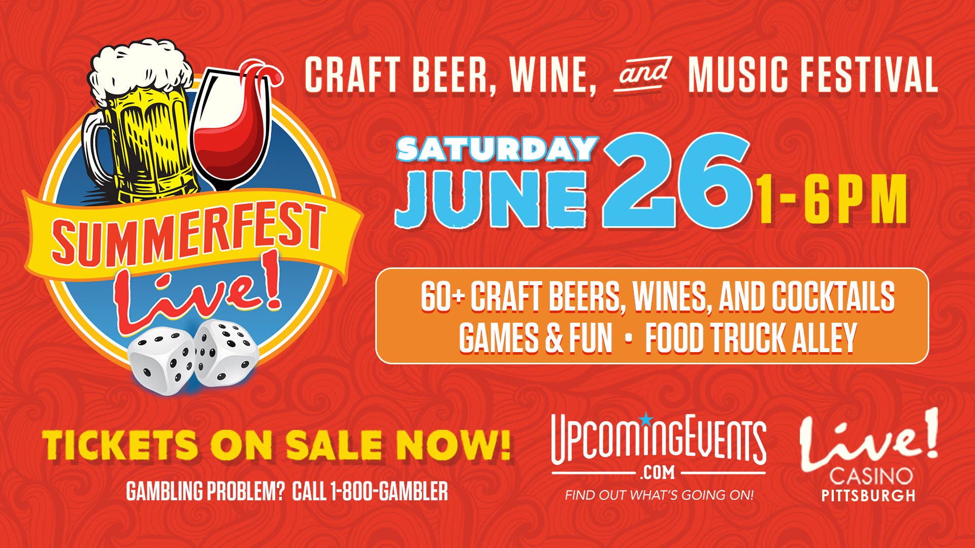 Jun 26 SummerFest Live! Craft Beer and Wine Festival PlumOakmont