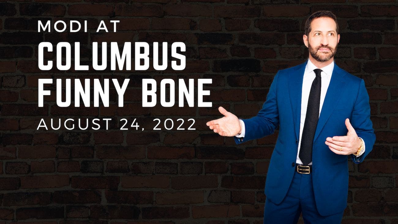 Aug 24 | Comedian Modi at Columbus Funny Bone | Columbus, OH Patch