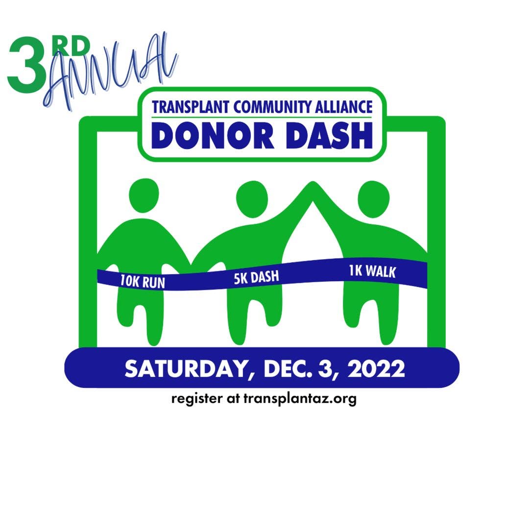 Dec 3 Donor Dash Tempe, AZ Patch