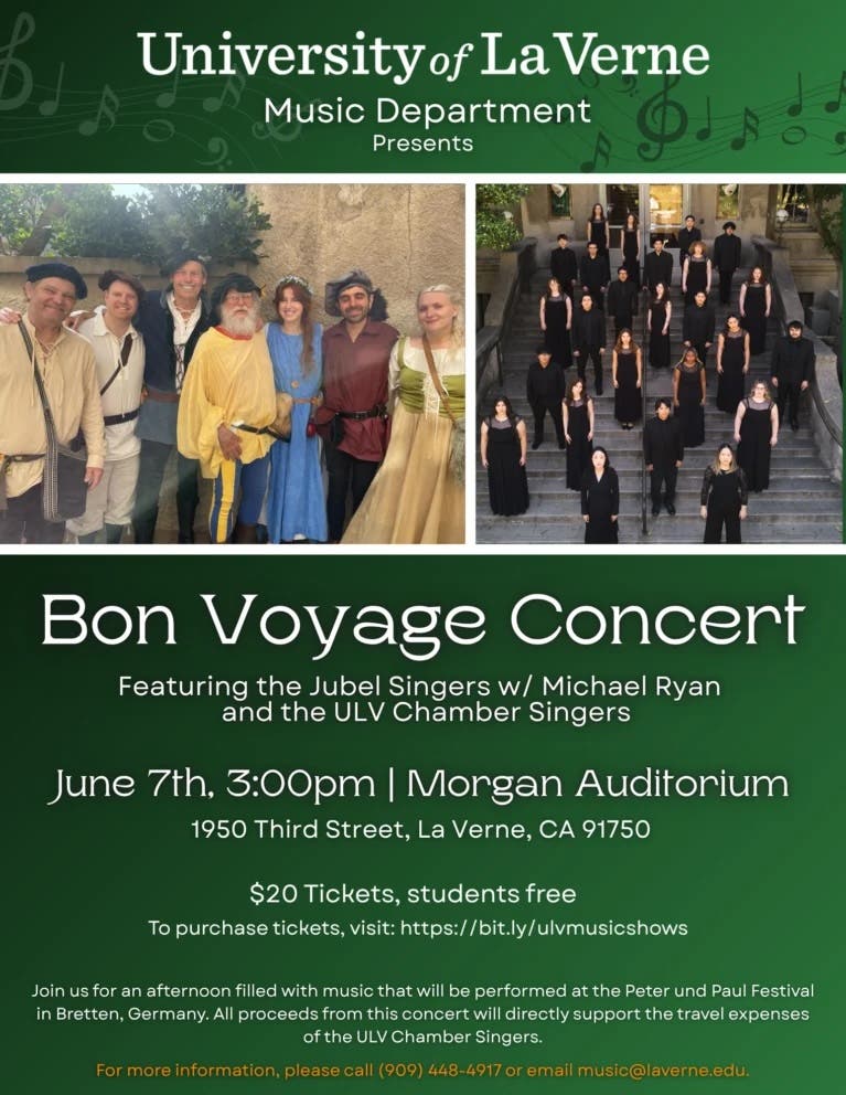 Bon Voyage Concert