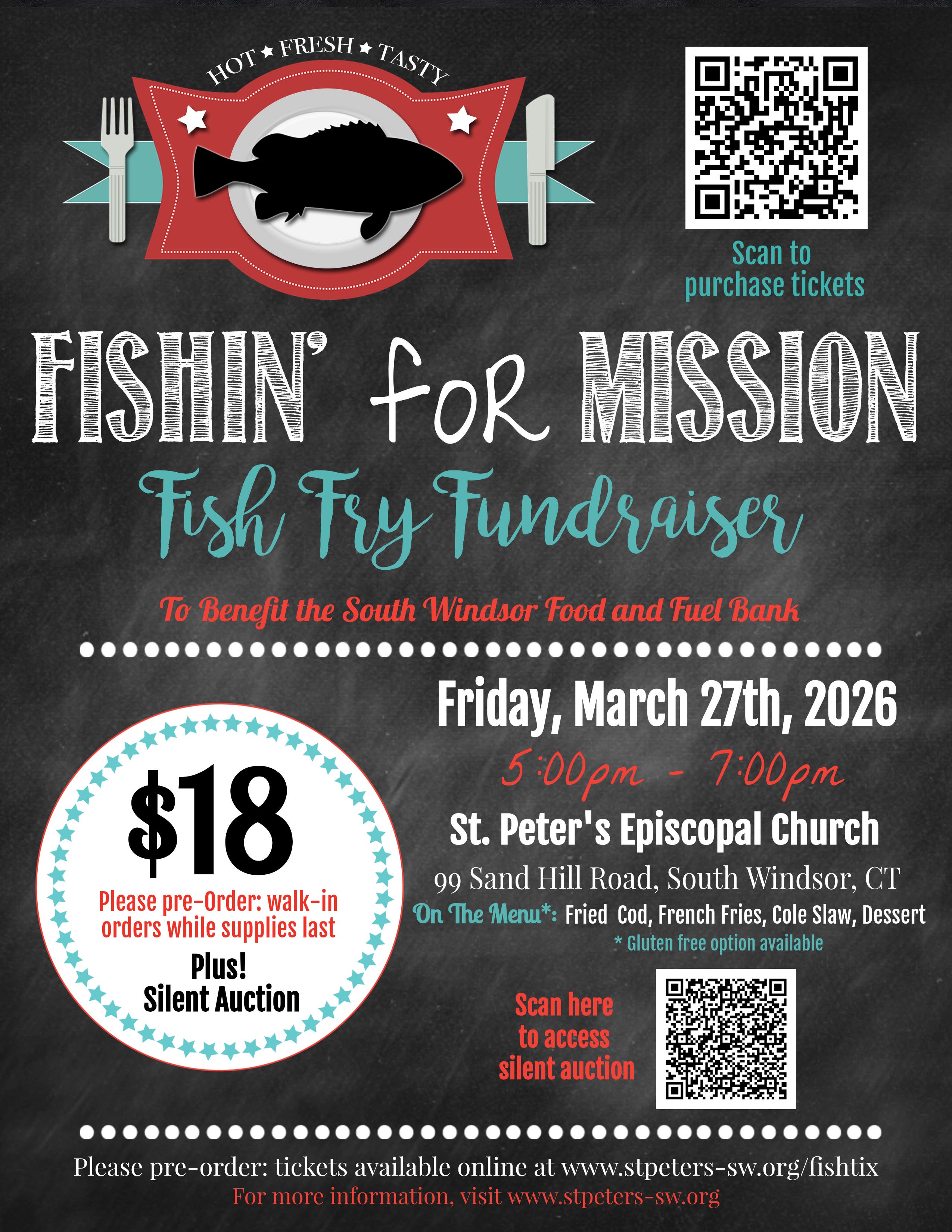 Fishin' for Mission Fish Fry Fundraiser