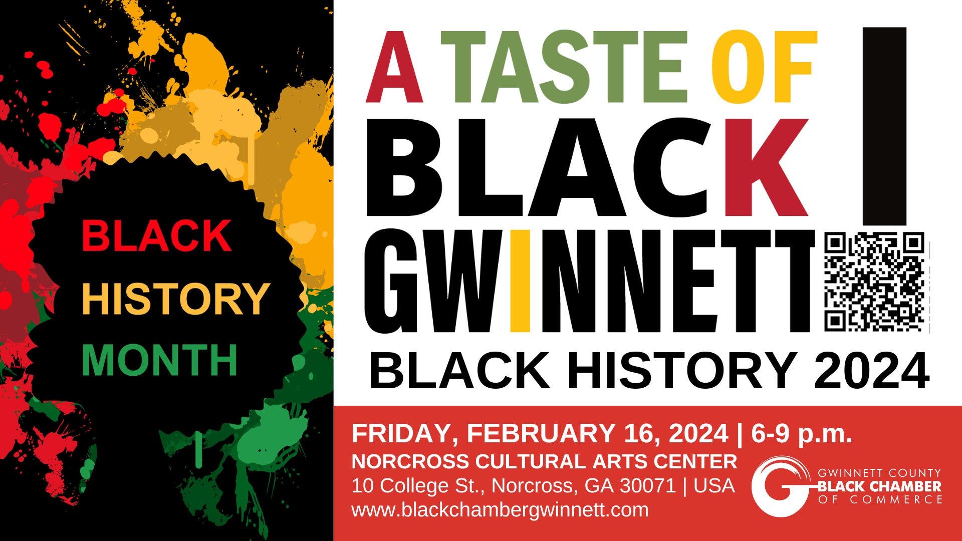 Feb 16 | A Taste of Black Gwinnett - Black History Edition 2024 |  Lawrenceville, GA Patch