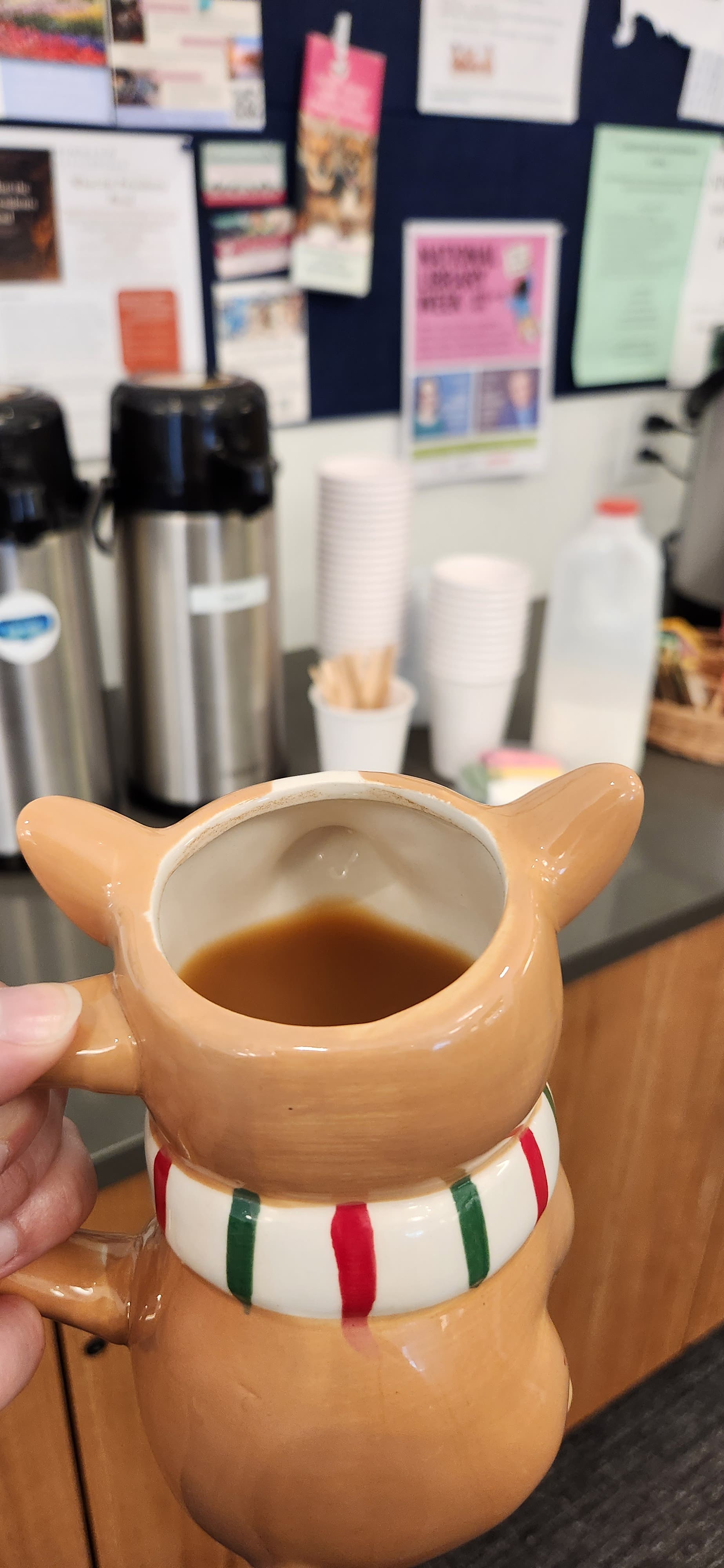 Coffee at the Library