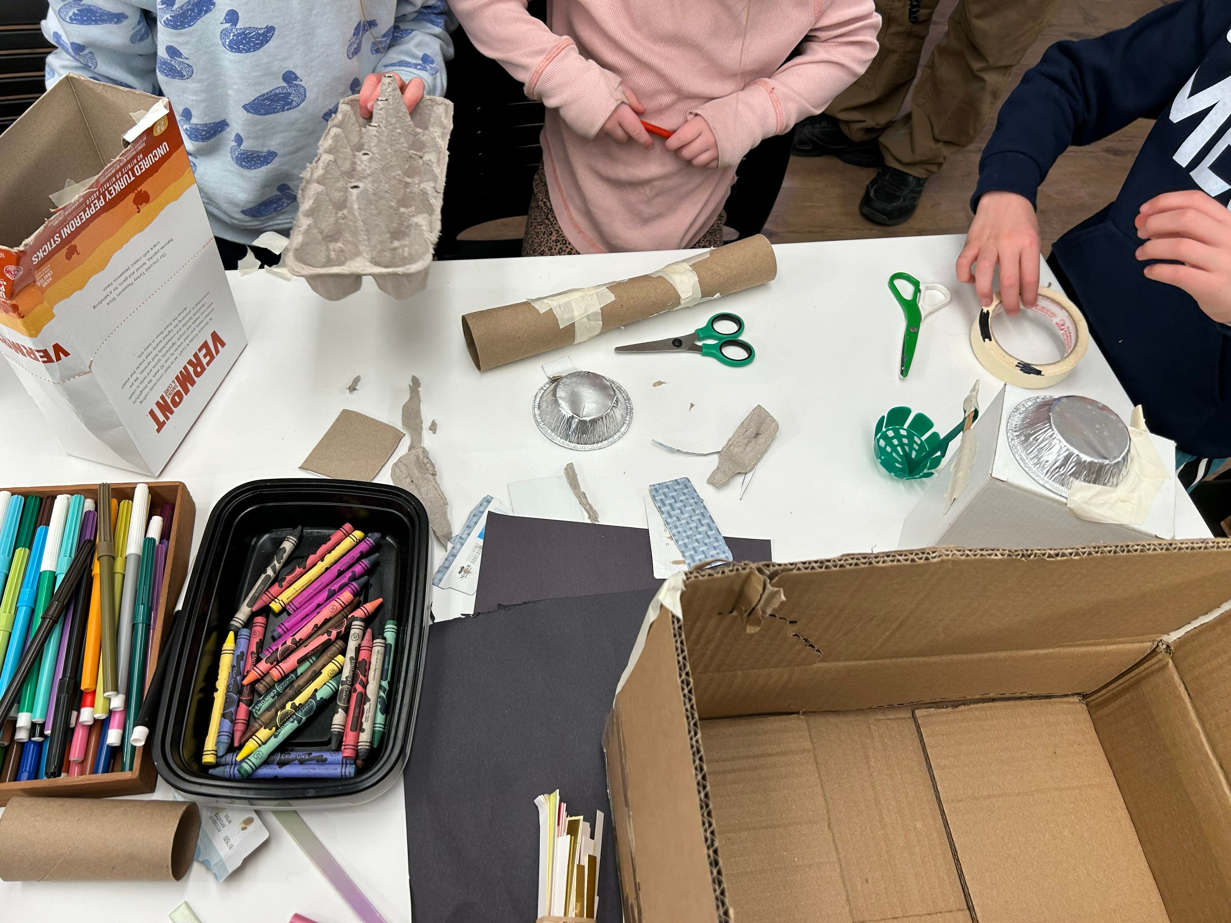 Cardboard Creations for Kids