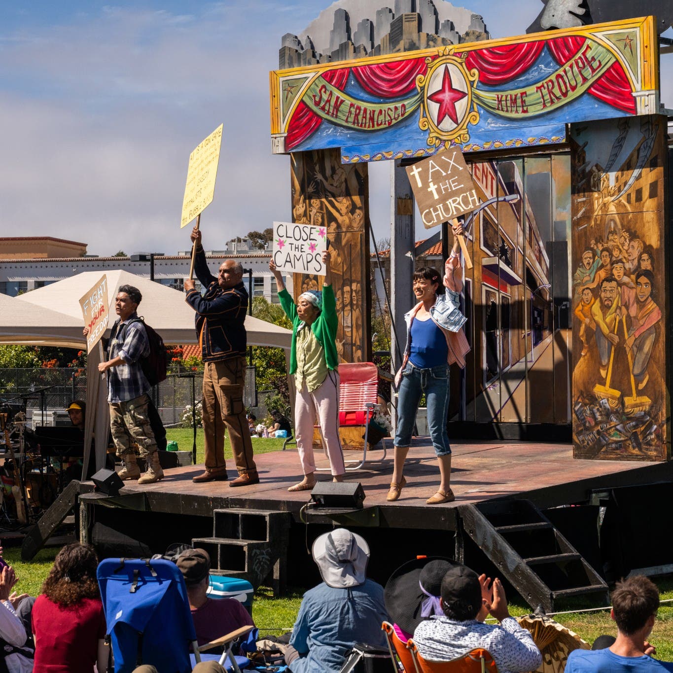 WRECKAGE: A Musical Tragicomedy by SF Mime Troupe