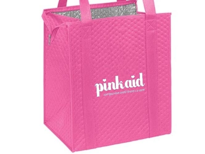 As a "thank you" for your donation, you or your Mom will receive a reusable grocery bag.