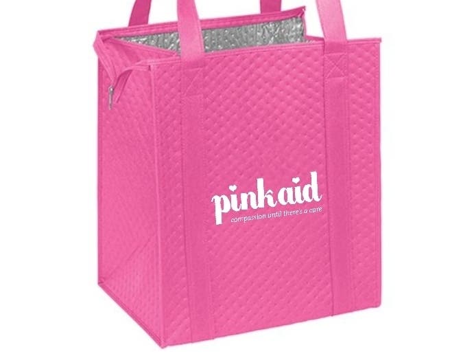 As a "thank you" for your donation, you or your Mom will receive a reusable grocery bag.