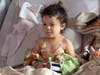 Oaklyn receiving treatment at Robert H. Lurie Comprehensive Center in Chicago.

