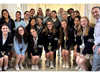 Caty Backfisch '21 Inspires students at Mount St. Dominic Academy.