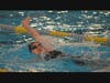Mount St. Dominic freshman Ashlyn Reeber competes in the 200 individual medley at the county championships. Reeber came in third with a time of 2:11.47.