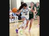 Mount St. Dominic junior Bella Iannatelli (13, shown against Livingston) almost registered a double-double, 13 points and nine rebounds, as the Lions defeated 11th-seeded Montclair, 58-23, at home in Caldwell on Jan. 31. 