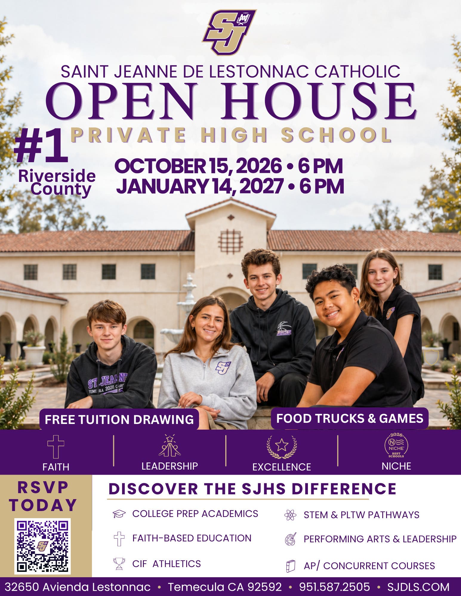 High School Open House and FREE Tuition Drawing