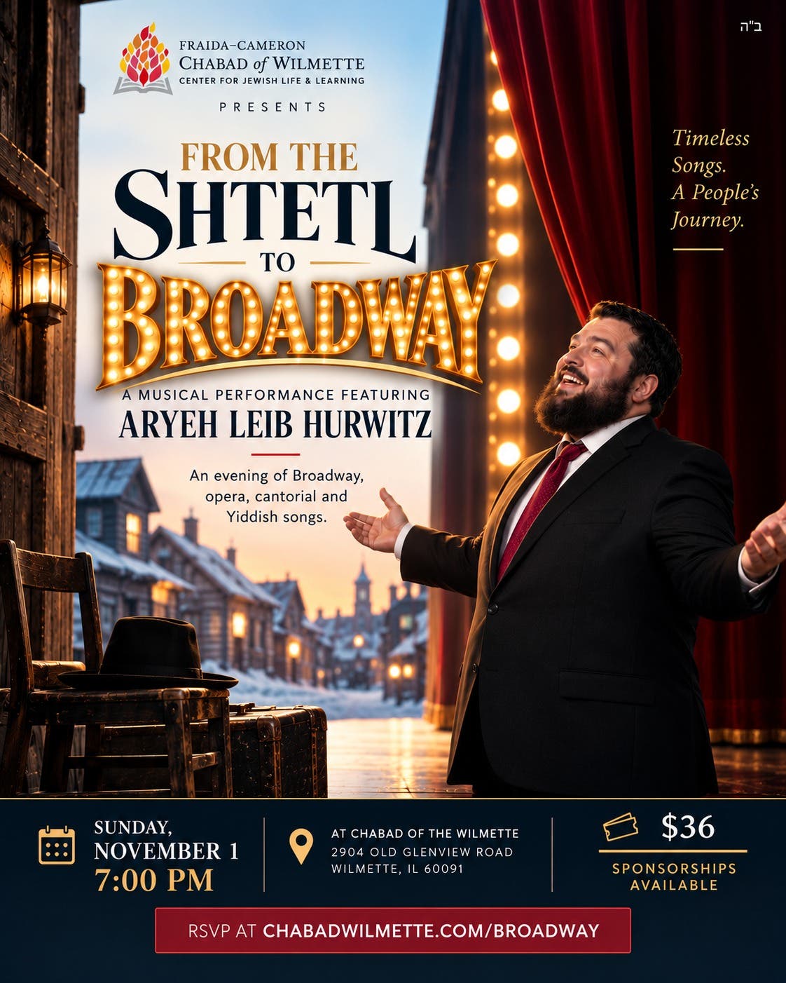 From The Shtetl To Broadway