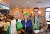 Pam Kress, Cathy McGettigan and Dinner Co-Chair George Ribellino, Jr