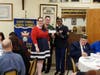 Faithful Navigator presents check for $1500 to Homes for the Brave Female Soldiers; Forgotten Heroes at KofC Patriot Dinner on May 2019