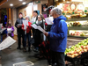 Caroling at Mill Valley Market