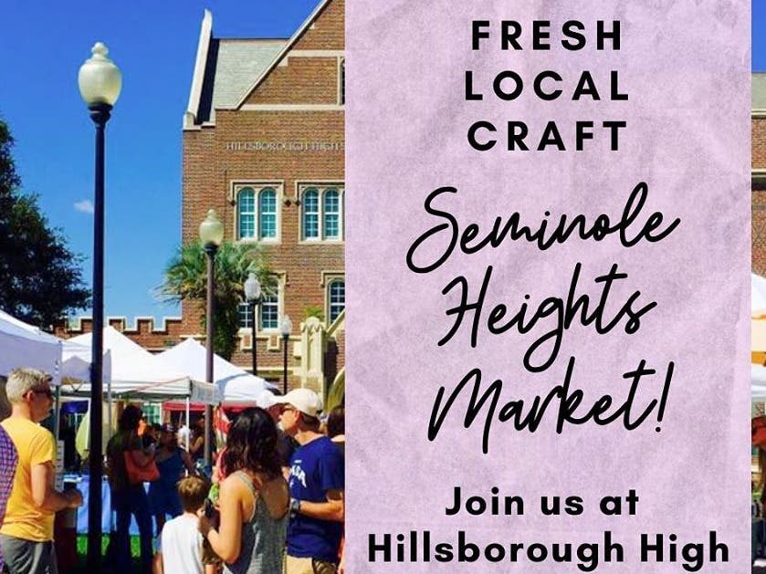 Oct 8 Seminole Heights Sunday Morning Market Hillsborough High Seminole Heights, FL Patch