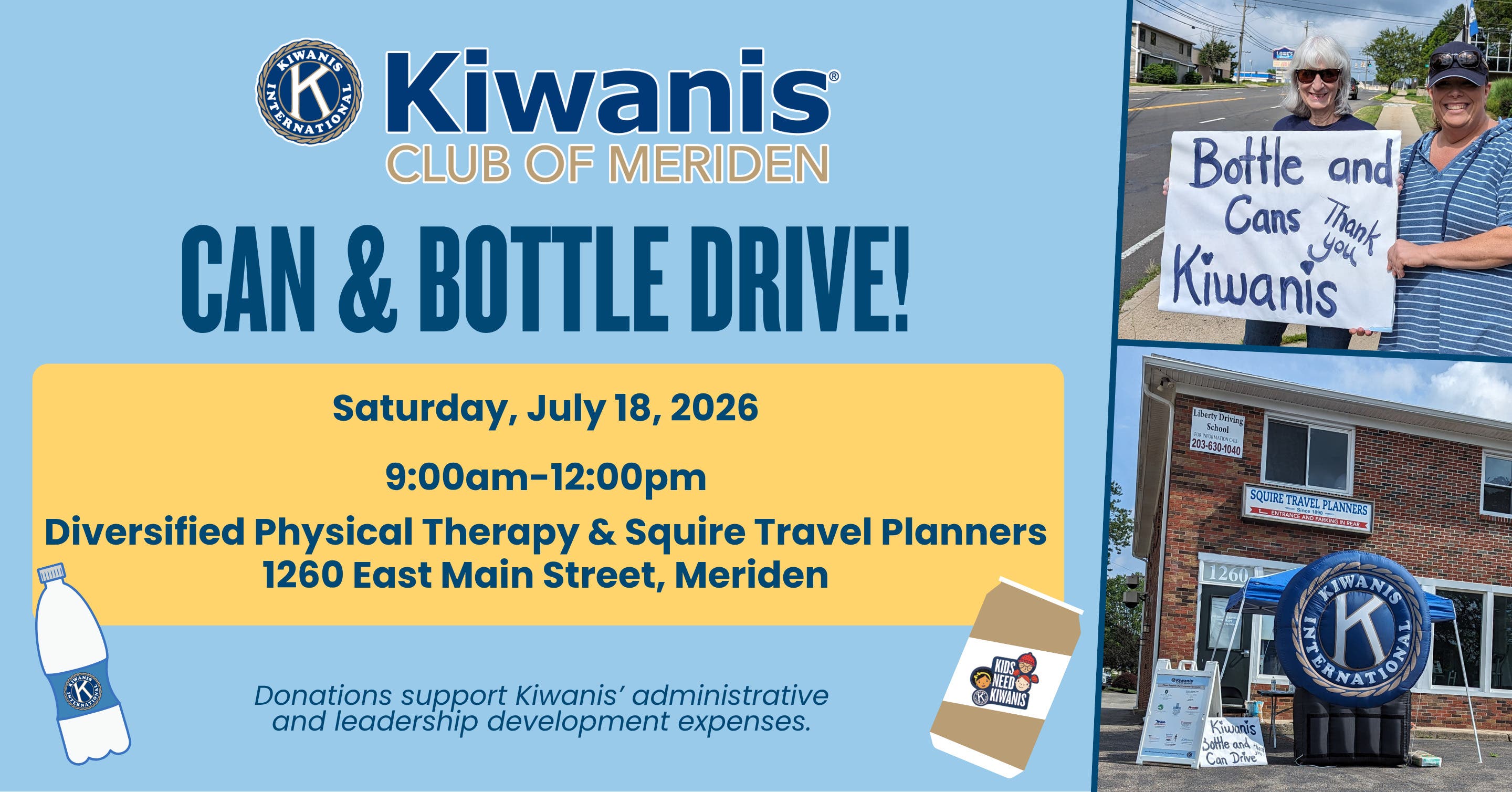 Kiwanis Can & Bottle Drive