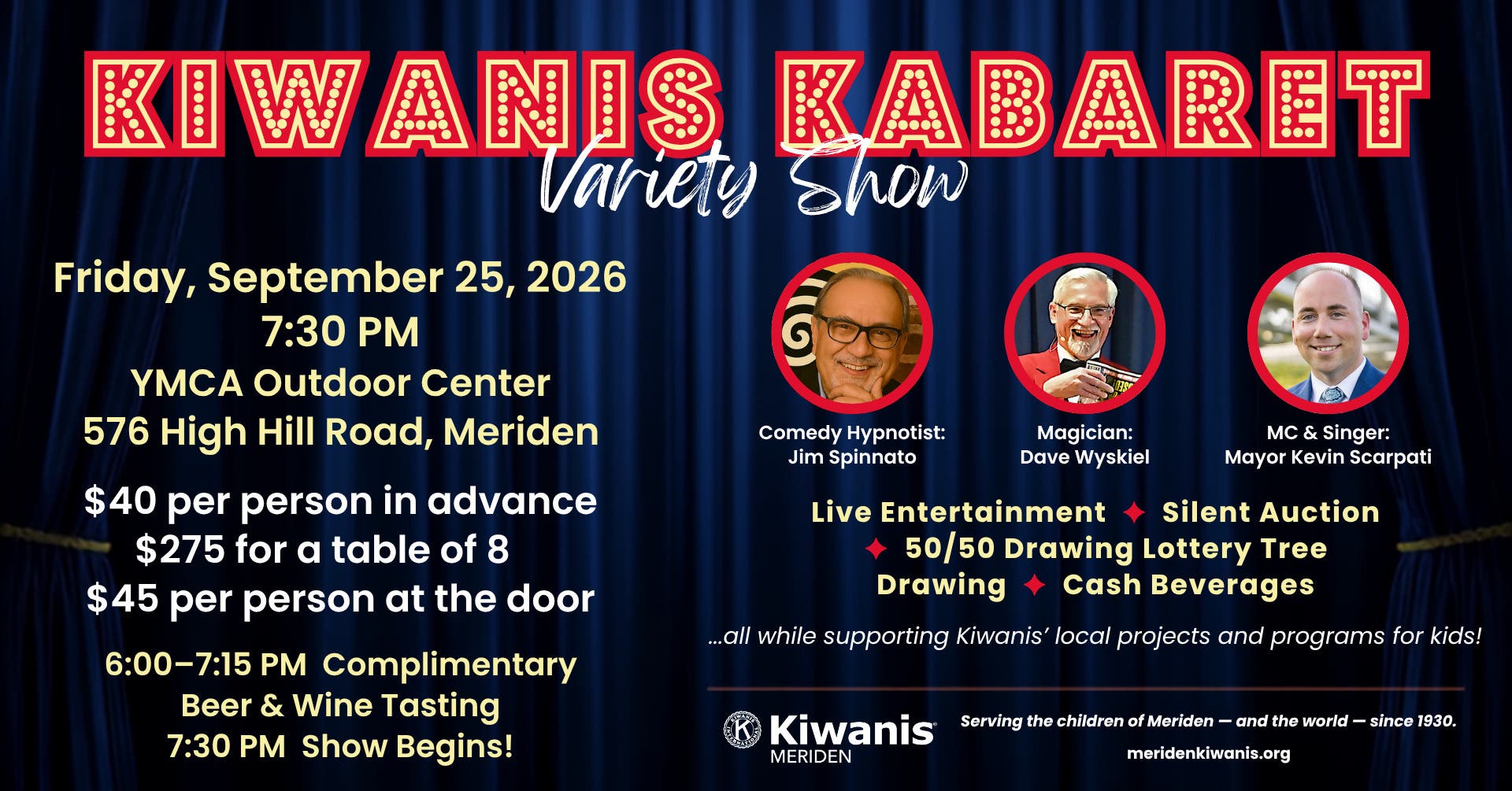 Kiwanis Kabaret Variety Show!