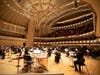 On this photo: Musicians of the CSO on stage in Orchestra Hall.
