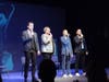Actors from the Mariupol Theater of the Author Play “Conception.” 