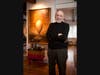 Artist Samuel Bak in his home.