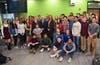 Congresswoman Mikie Sherrill and the Montville Twp. students of Scott Riotto's AP U.S. Gov classes.